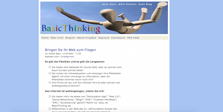 BASIC thinking in 2003