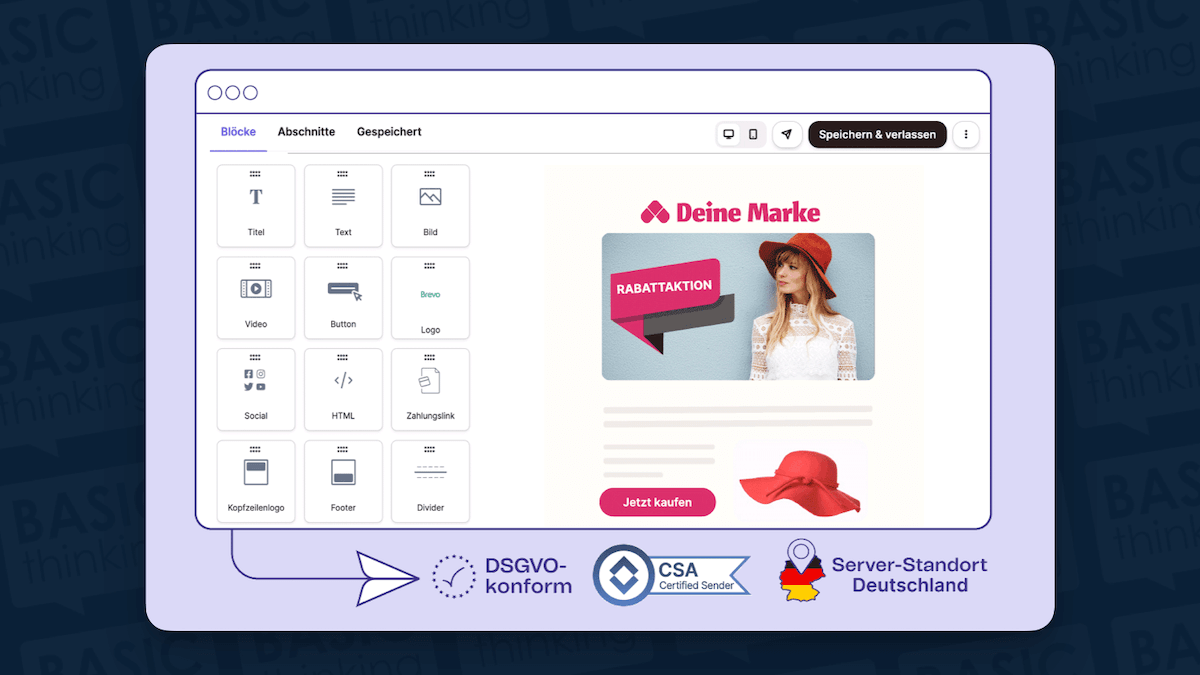 Brevo Test Review E-Mail Newsletter Marketing Editor